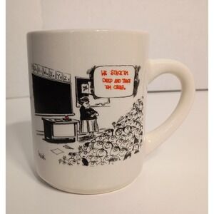 Vtg Missouri Teaching Coffee Mug Cartoon  Classroom, Missouri Teacher Gift